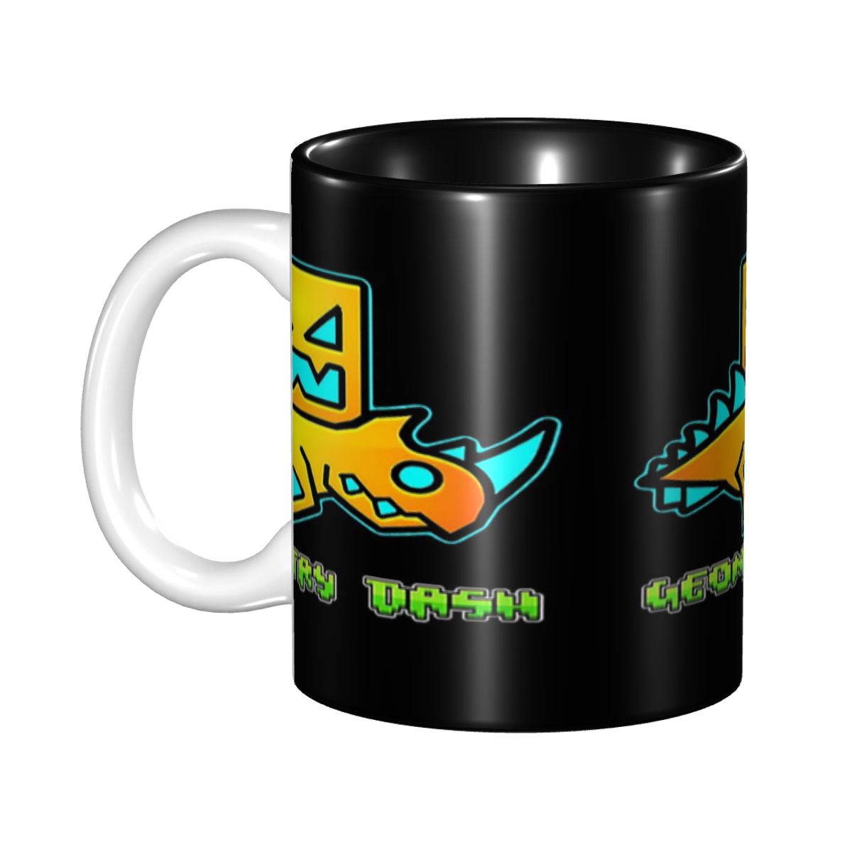 Coffee Tea Game - Video Game Geometry Dash Mug Funny