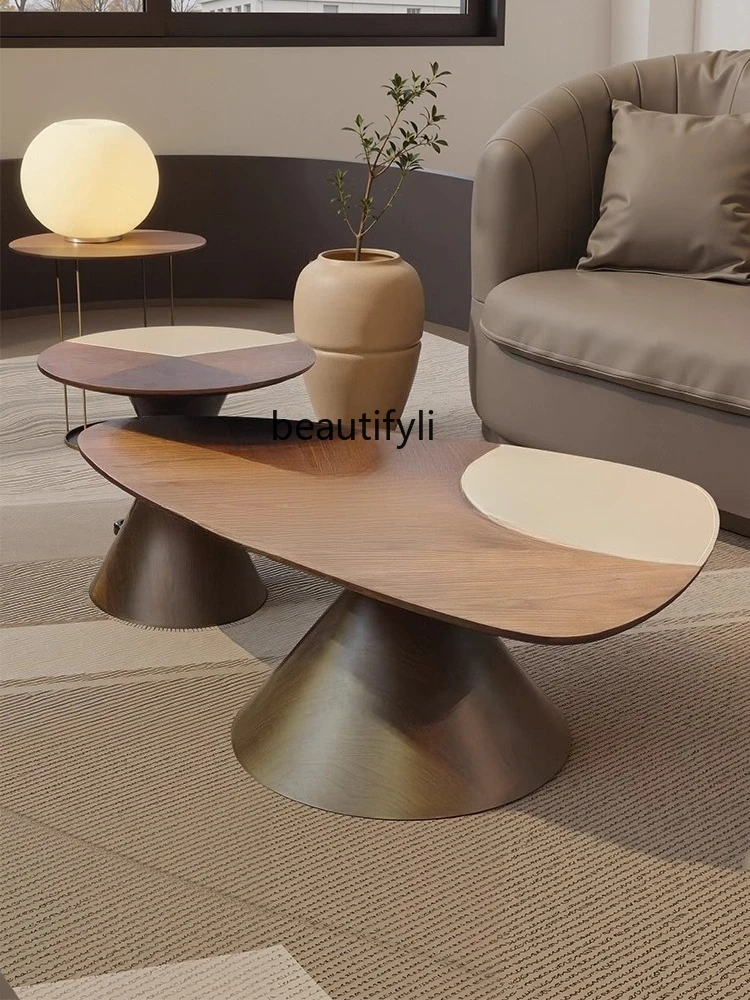 Coffee X Tea - X Coffee table combination, light luxury