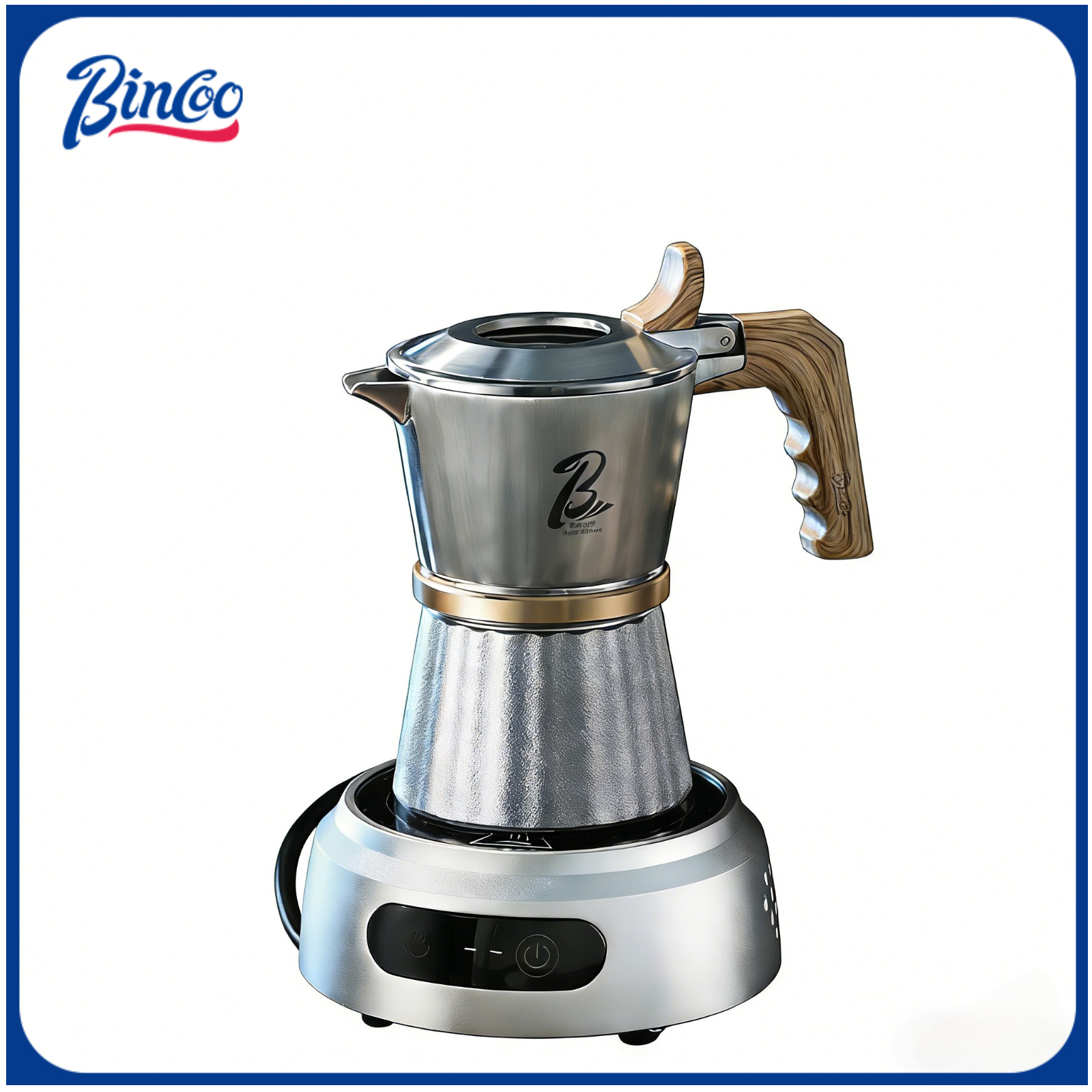 Moka Pot Stove - Bincoo Premium 3-Valve Moka Pot 316