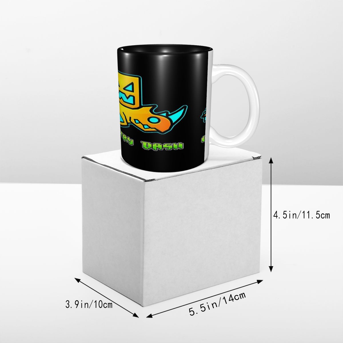 Video Game Geometry Dash Mug F - Coffee Tea Game ulasan dan harga