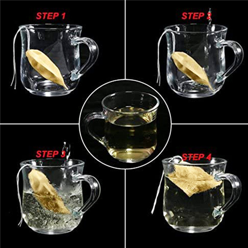 AT19-6000 Pack Tea Filter Bags - Coffee Tea Leaf ulasan dan harga