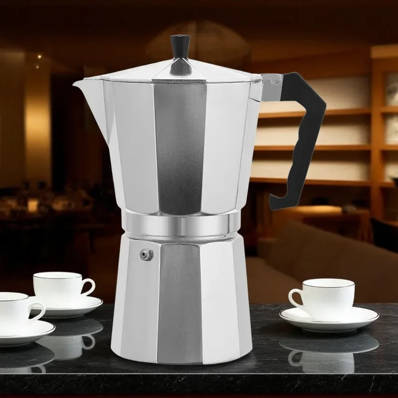 Coffee Maker Moka Pot 50ml-600 - Moka Pot Stove ulasan dan harga