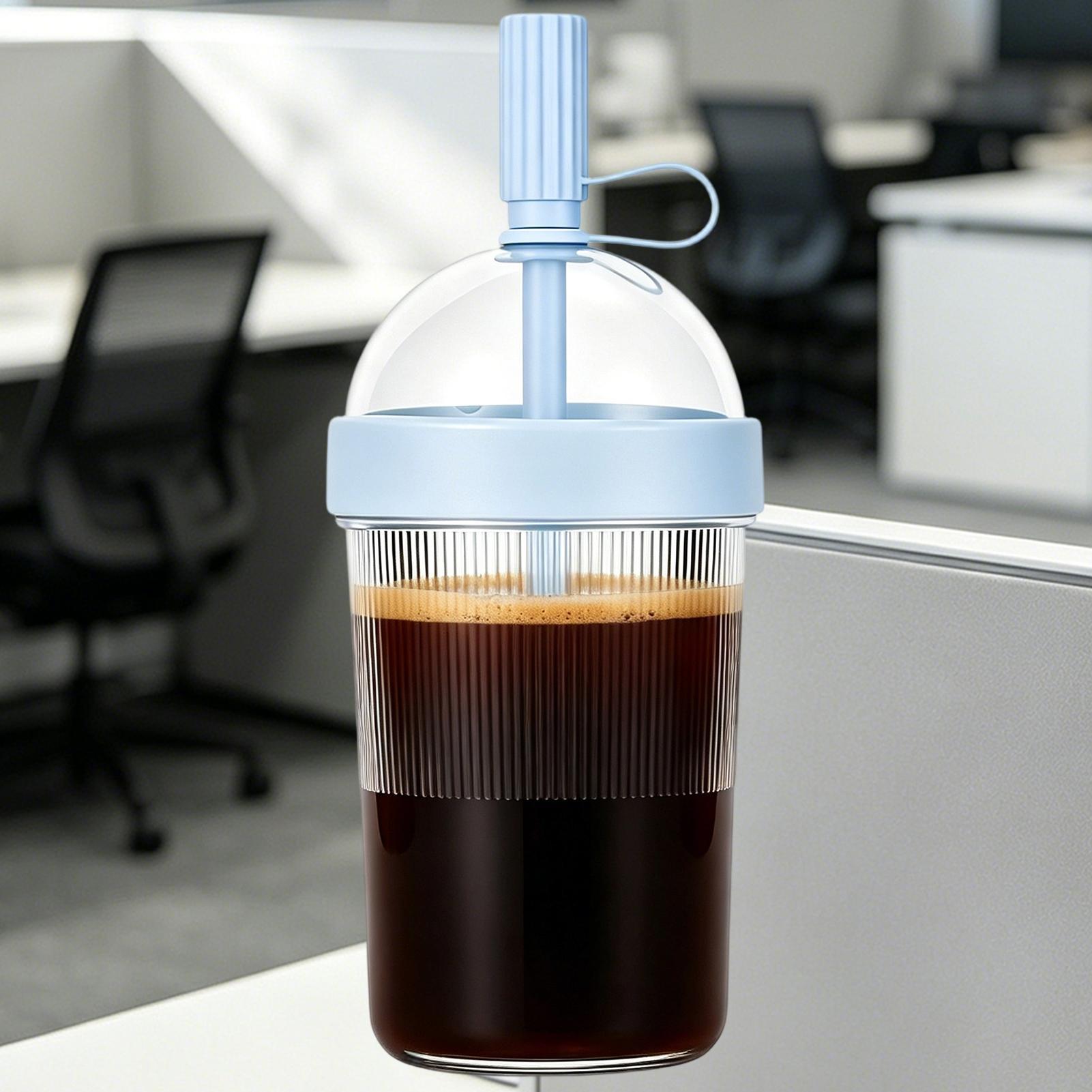 17oz Portable Straw Cup Plasti - Coffee Jelly Tea ulasan dan harga