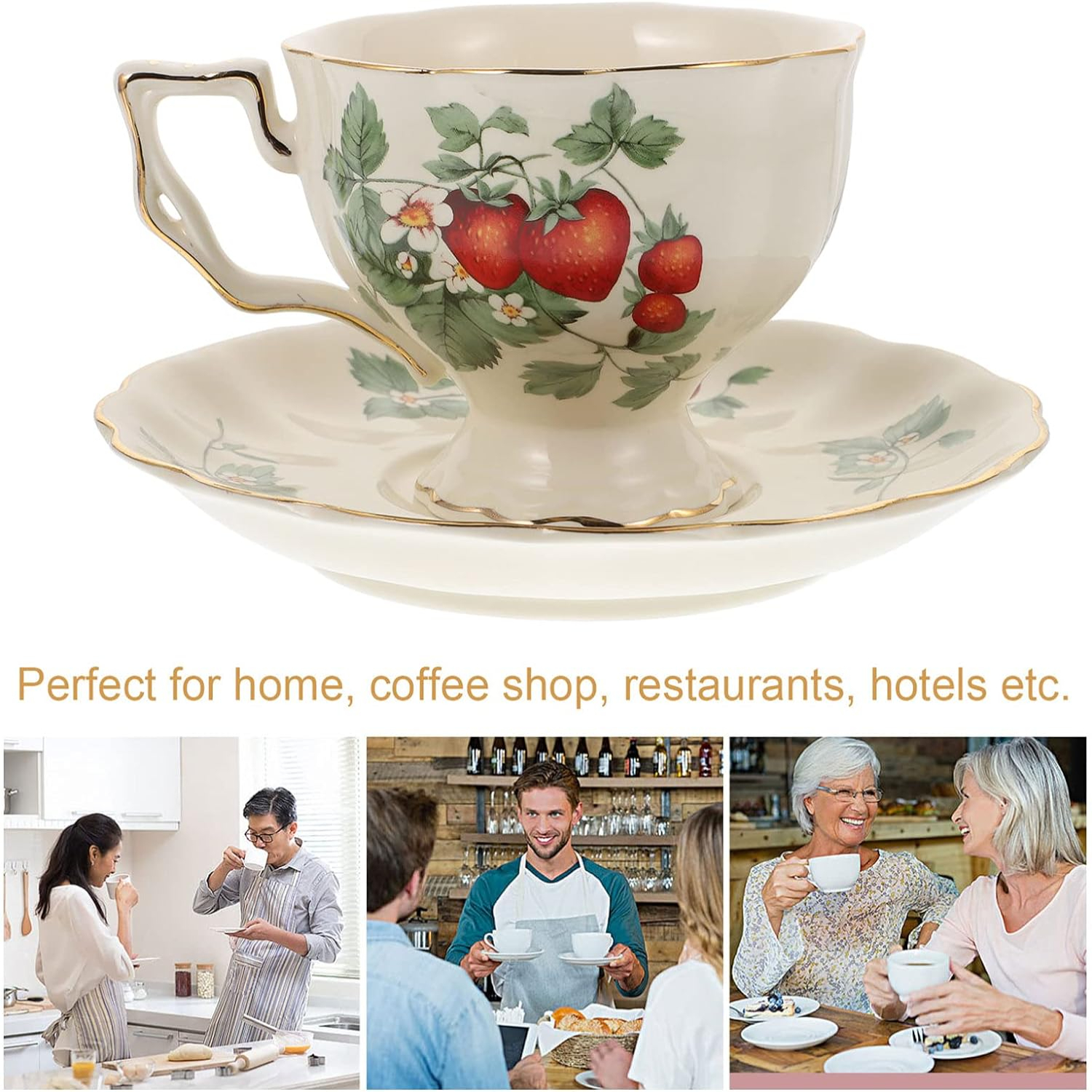 Luxurious European Style Flora - Coffee X Tea ulasan dan harga
