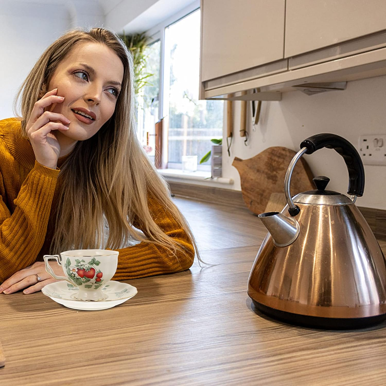 Luxurious European Style Flora - Coffee X Tea ulasan dan harga