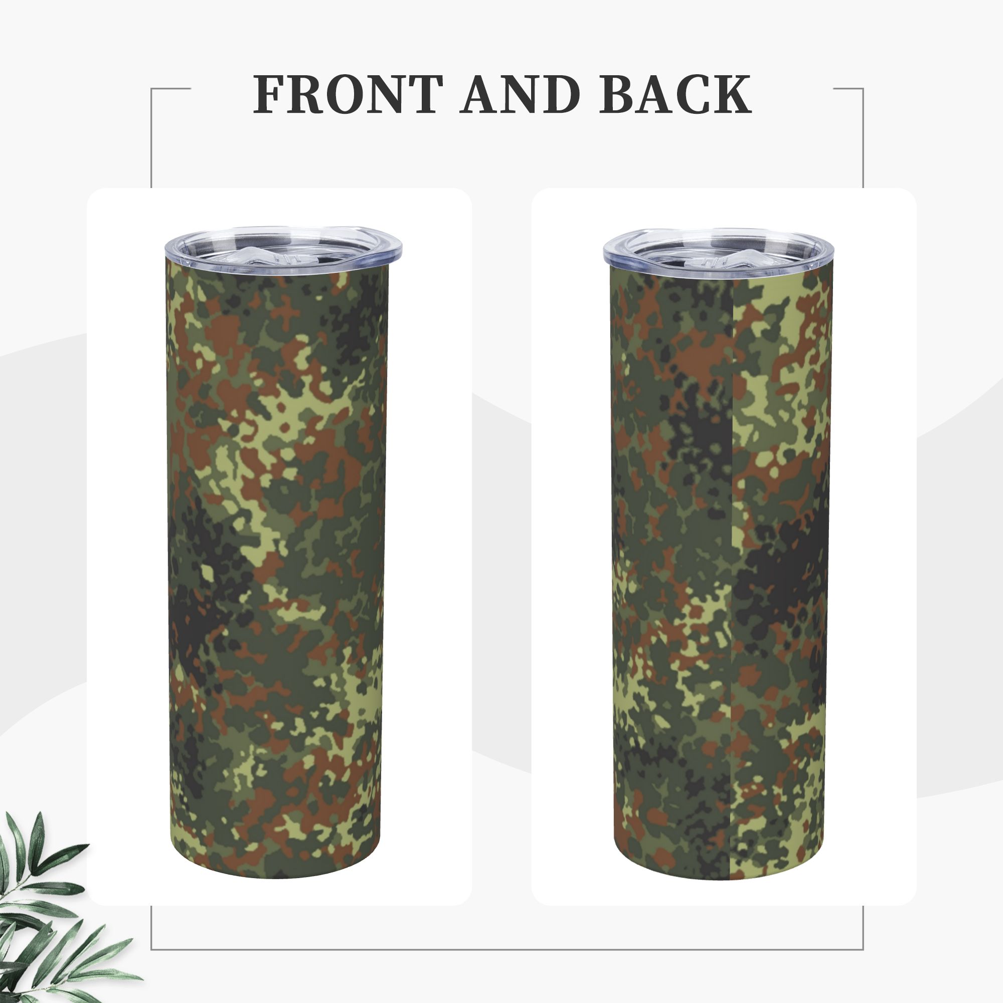 Flecktarn Camo Tumbler Vacuum  - Double Wall Mug ulasan dan harga