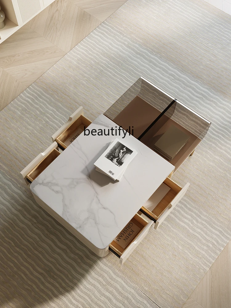 X Stone Plate Coffee Table Mod - Coffee X Tea ulasan dan harga