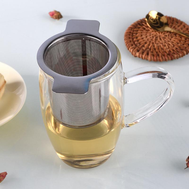 Stainless Steel Mesh Tea Infus - Coffee Tea Leaf ulasan dan harga
