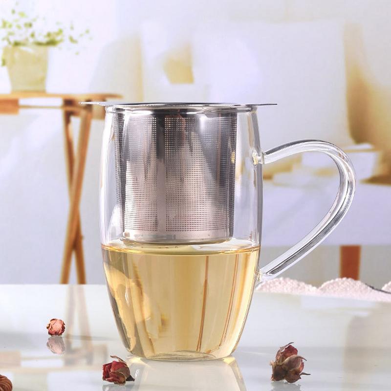 Stainless Steel Mesh Tea Infus - Coffee Tea Leaf ulasan dan harga