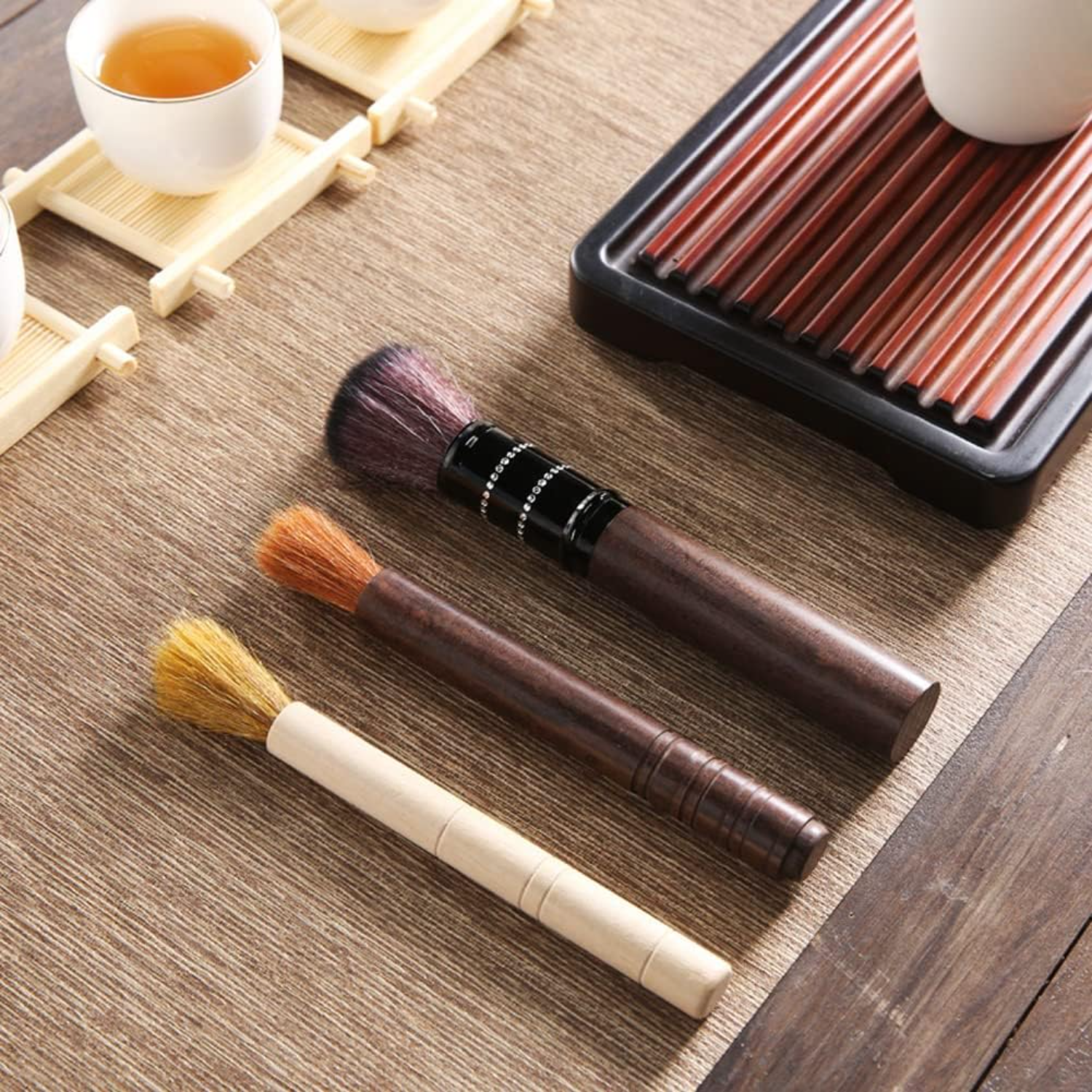 3pcs Wooden Teapot Cleaning Br - Coffee X Tea ulasan dan harga
