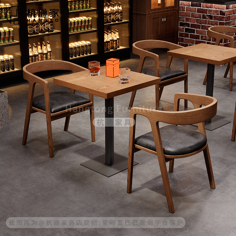 Retro Table And Chair Set Milk - Coffee Tea Lounge ulasan dan harga