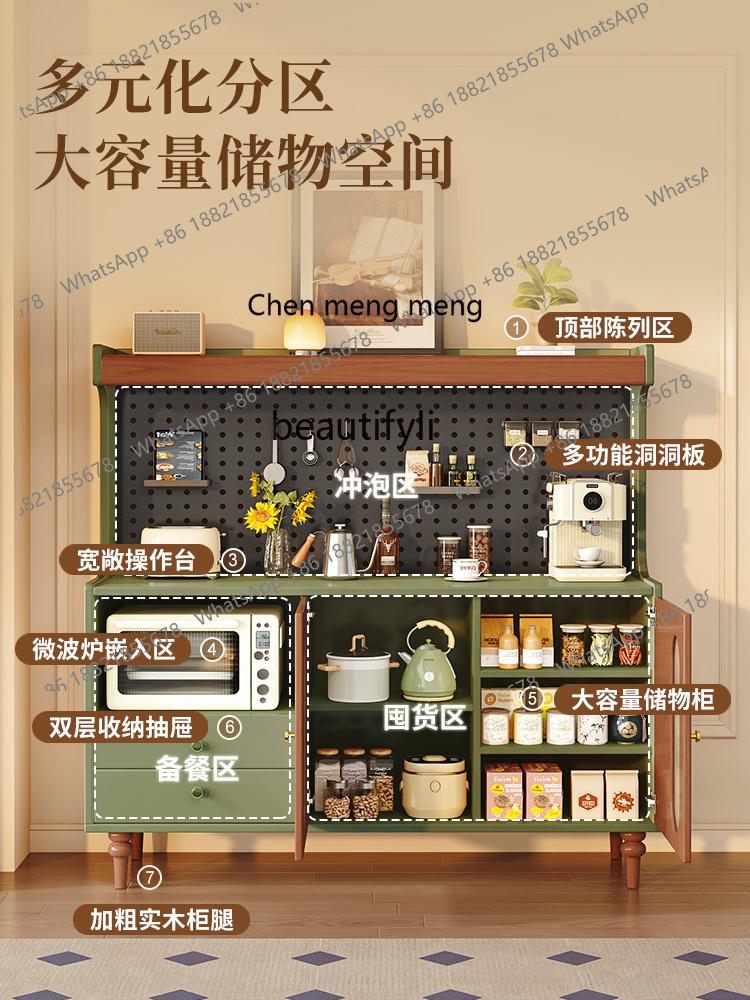 X Vintage Sideboard Storage Li - Coffee X Tea ulasan dan harga
