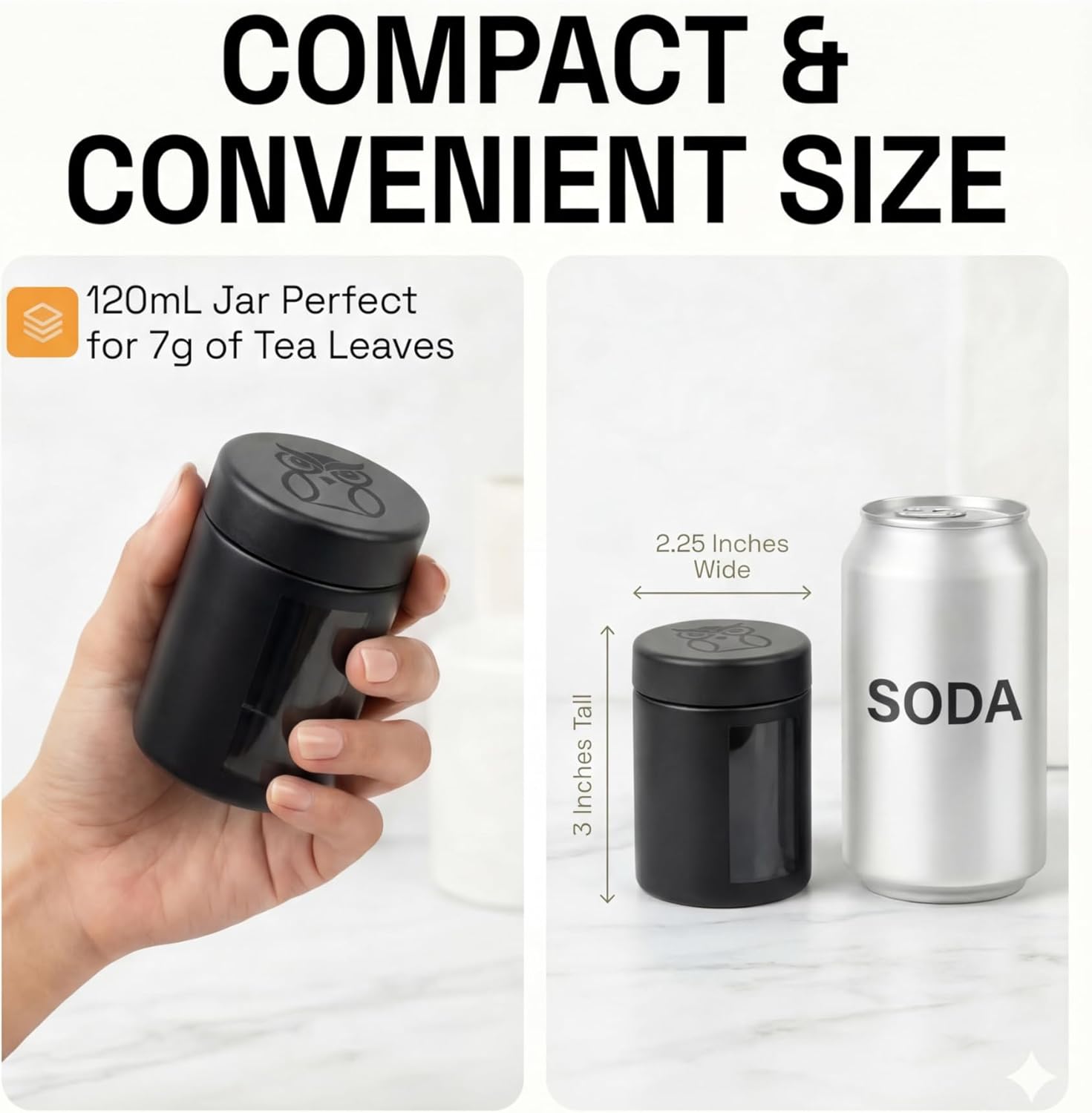 Treehouse Smell Proof Containe - Coffee And Tea Glass ulasan dan harga