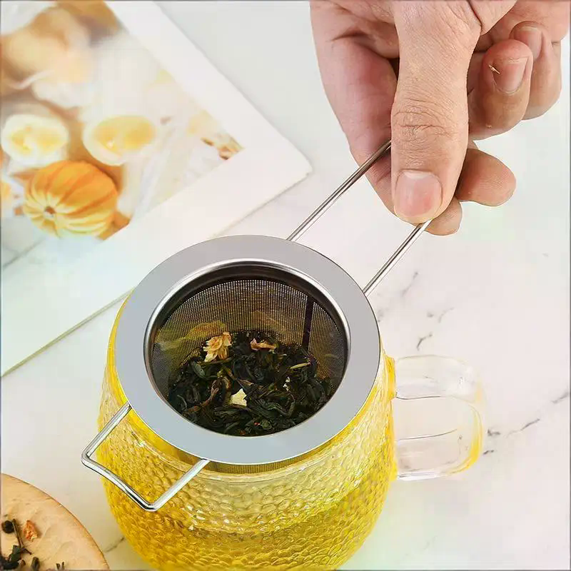 Stainless Steel Mesh Tea Infus - Coffee Tea Leaf ulasan dan harga