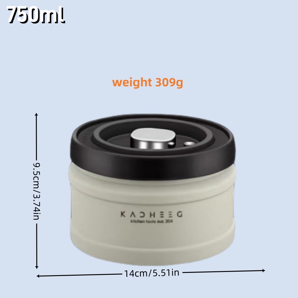 Vacuum sealed can, press vacuu - Coffee Tea Bean ulasan dan harga