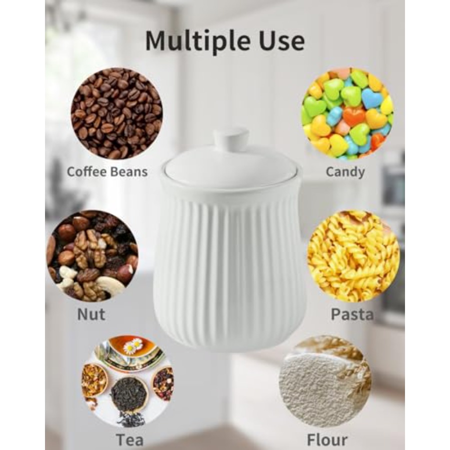 Food Storage Containers with L - Coffee Tea Bean ulasan dan harga