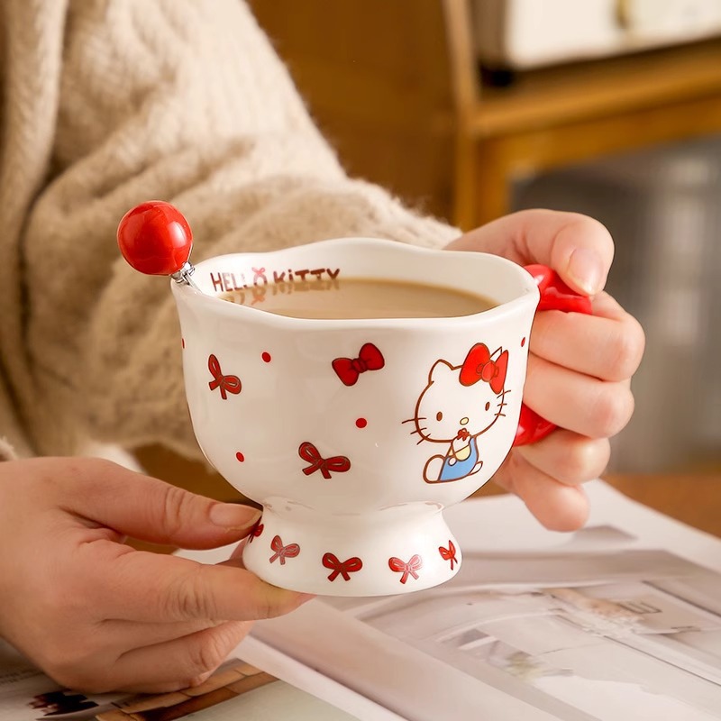 X&W 360ml Sanrio High Footed M - Coffee X Tea ulasan dan harga