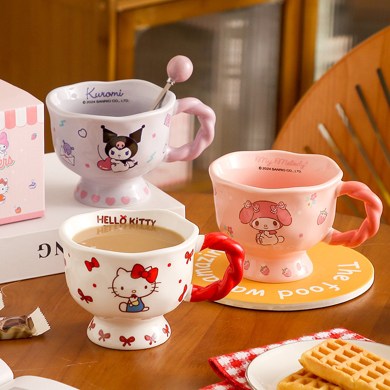 X&W 360ml Sanrio High Footed M - Coffee X Tea ulasan dan harga