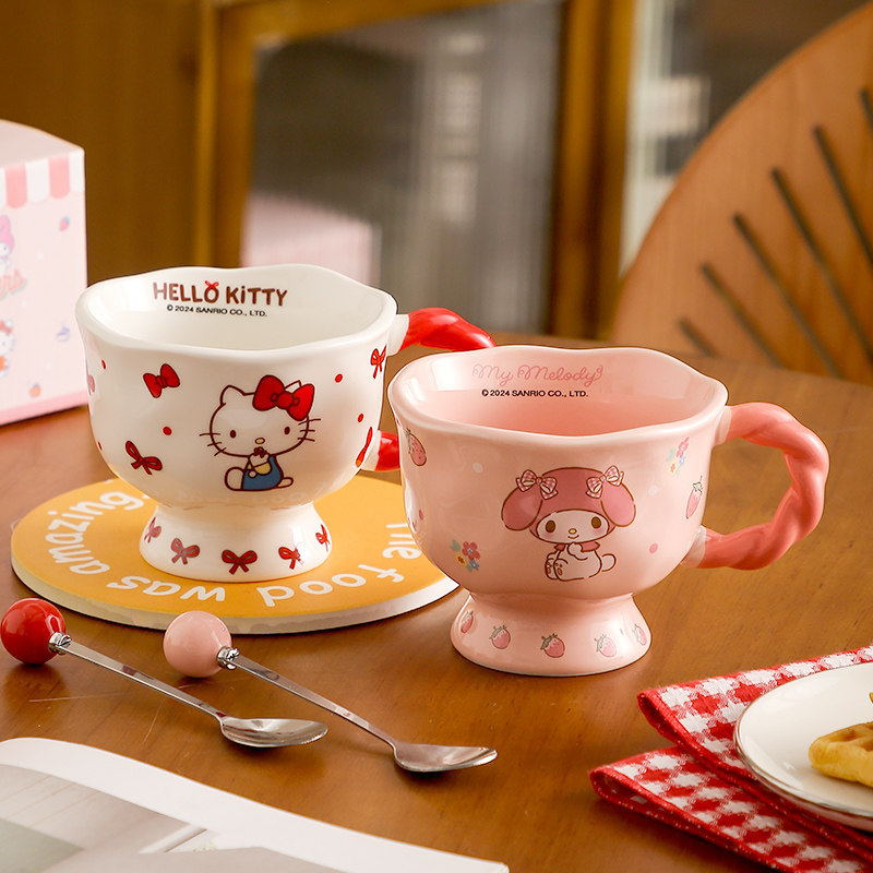 X&W 360ml Sanrio High Footed M - Coffee X Tea ulasan dan harga