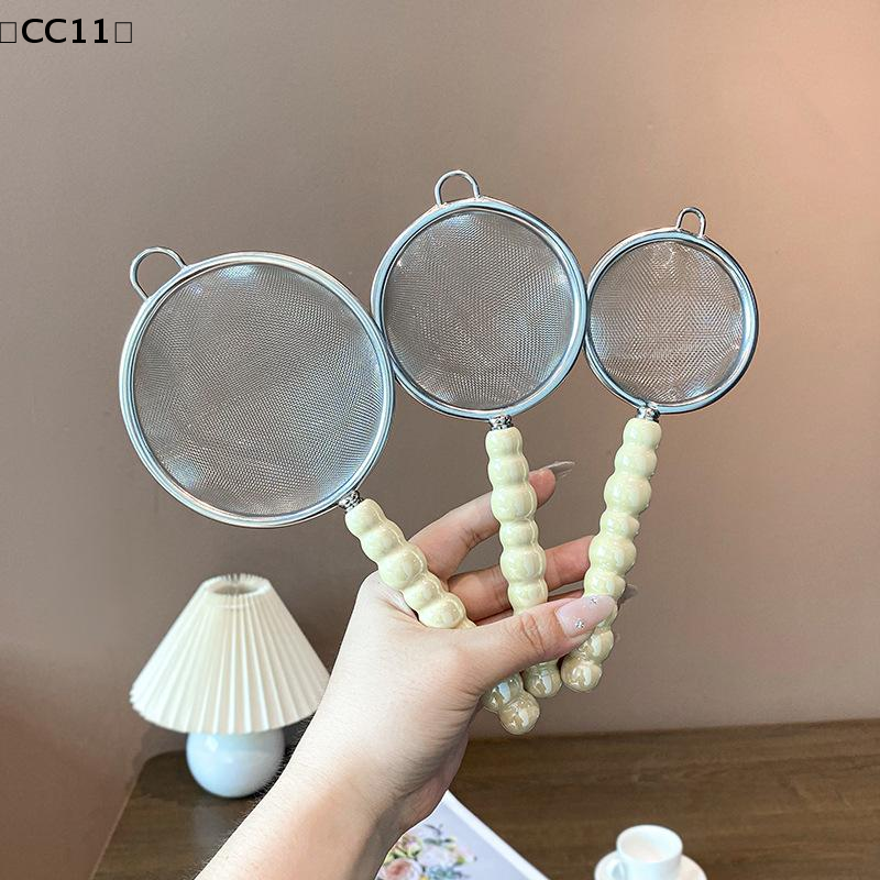 Tea Strainer With Pearl Cerami - Coffee Tea Leaf ulasan dan harga