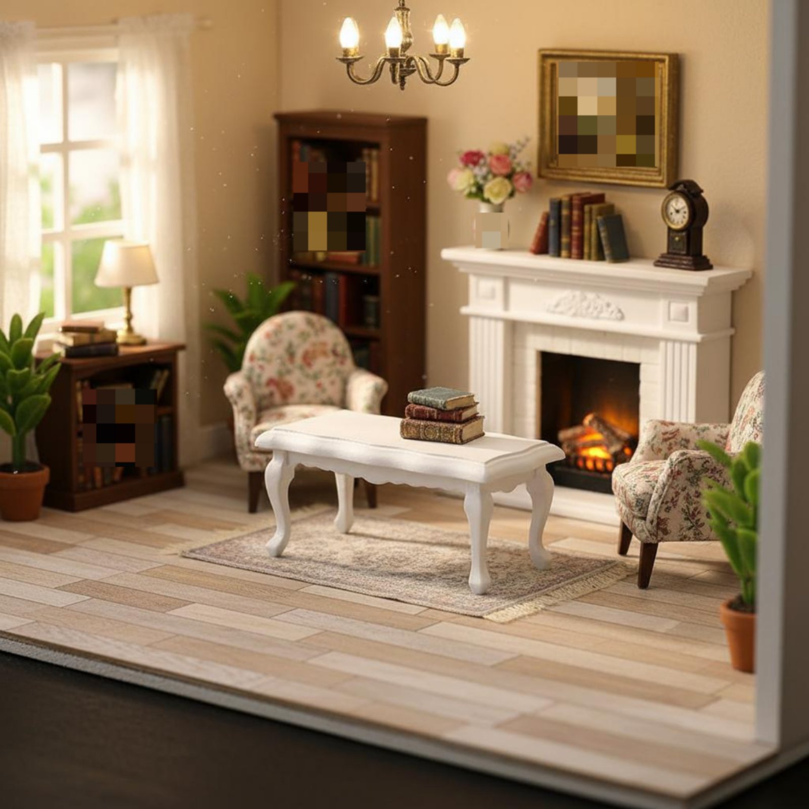 1:12 Scale Coffee Table Photog - Coffee X Tea ulasan dan harga