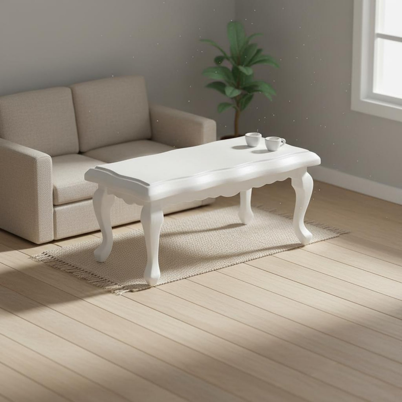 1:12 Scale Coffee Table Photog - Coffee X Tea ulasan dan harga