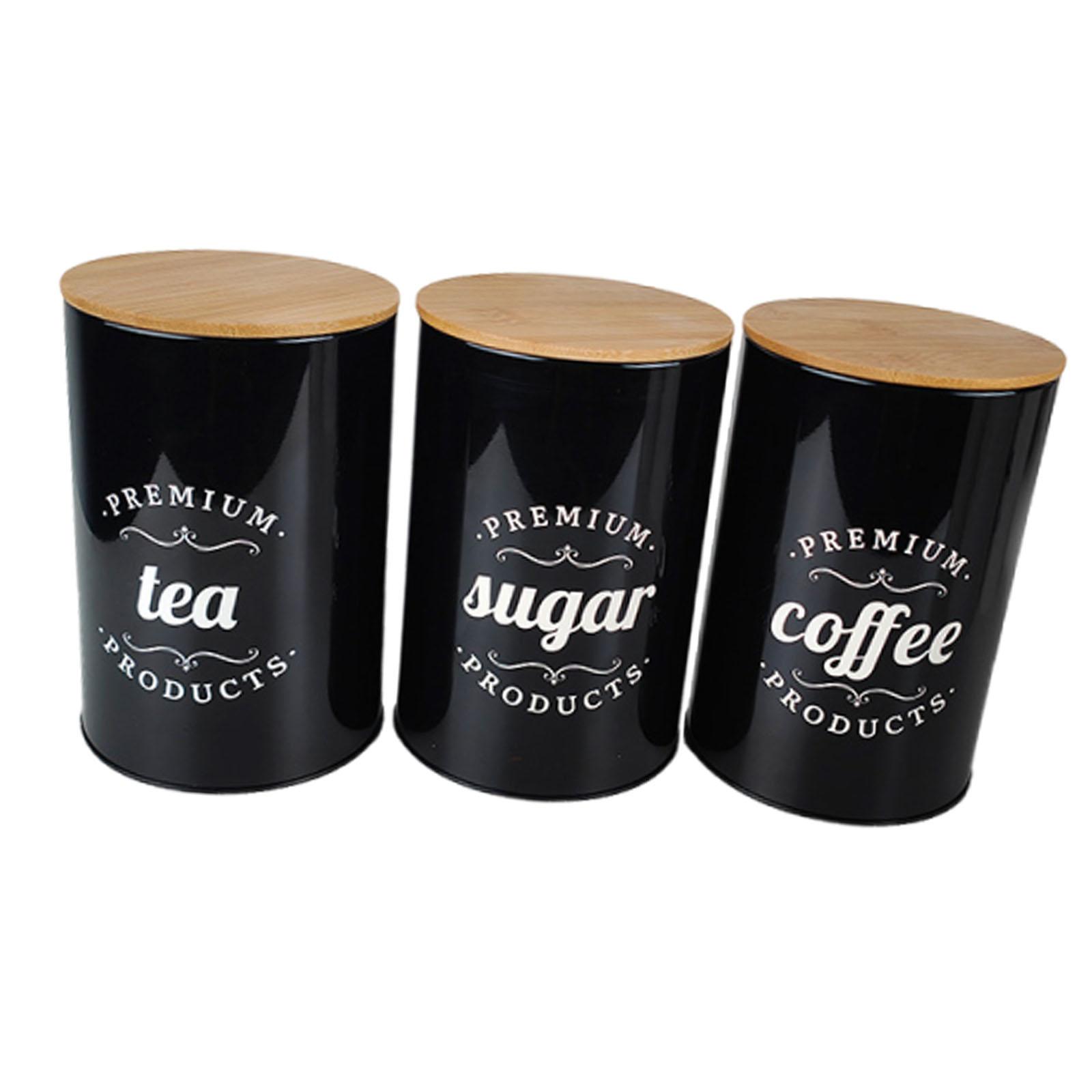 Tinplate Coffee Tea Sugar Stor - Coffee Tea And Sugar Canister Set ulasan dan harga