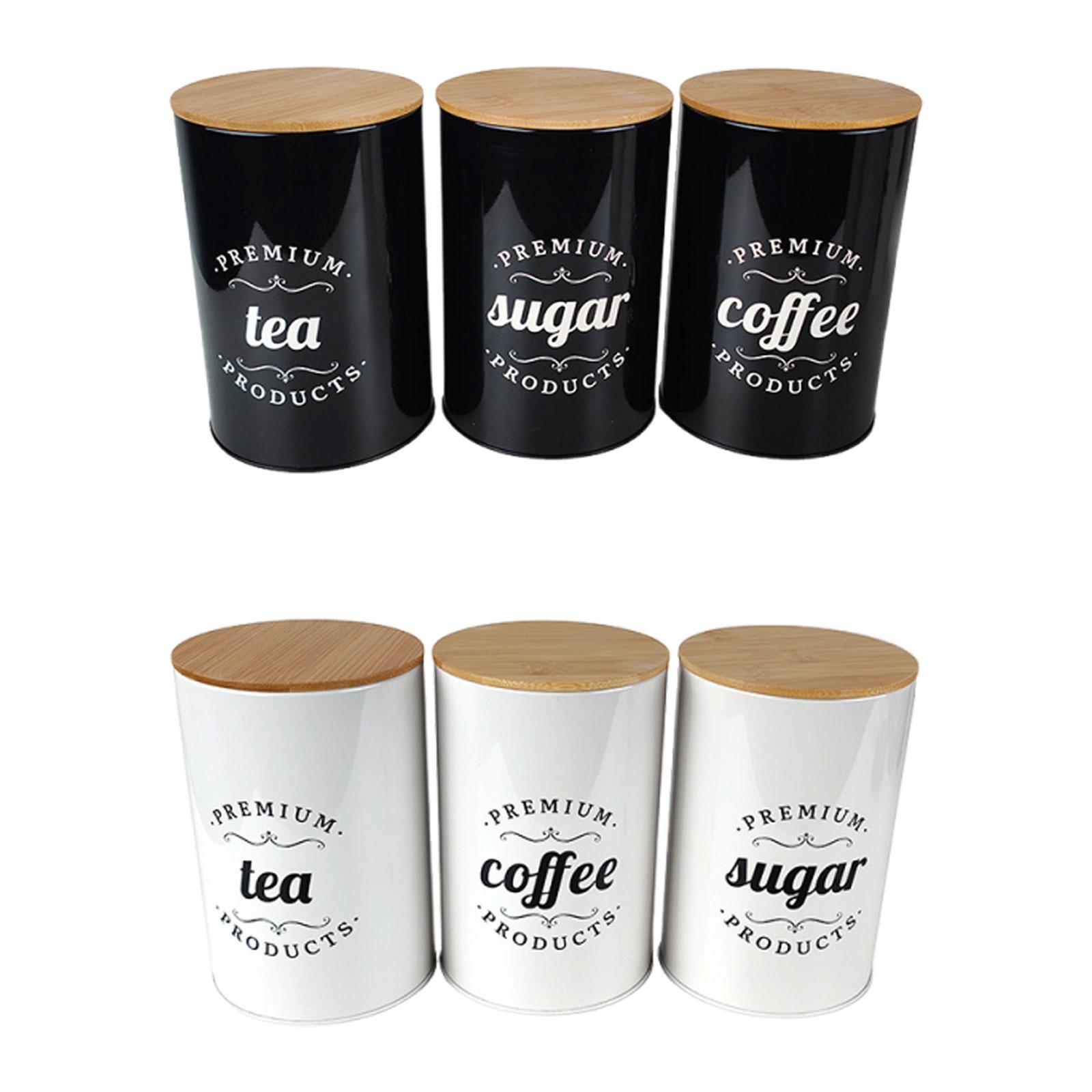 Tinplate Coffee Tea Sugar Stor - Coffee Tea And Sugar Canister Set ulasan dan harga