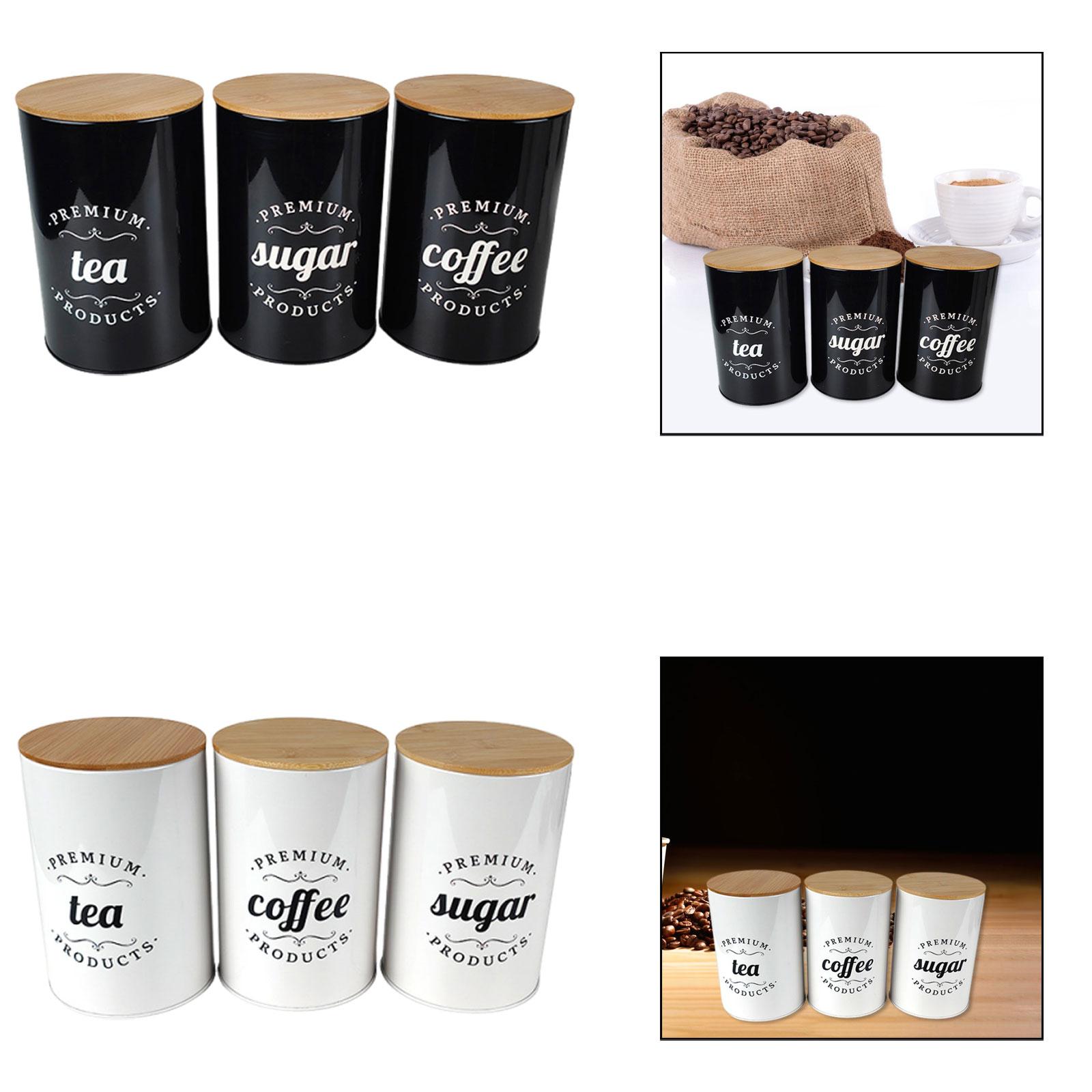 Tinplate Coffee Tea Sugar Stor - Coffee Tea And Sugar Canister Set ulasan dan harga