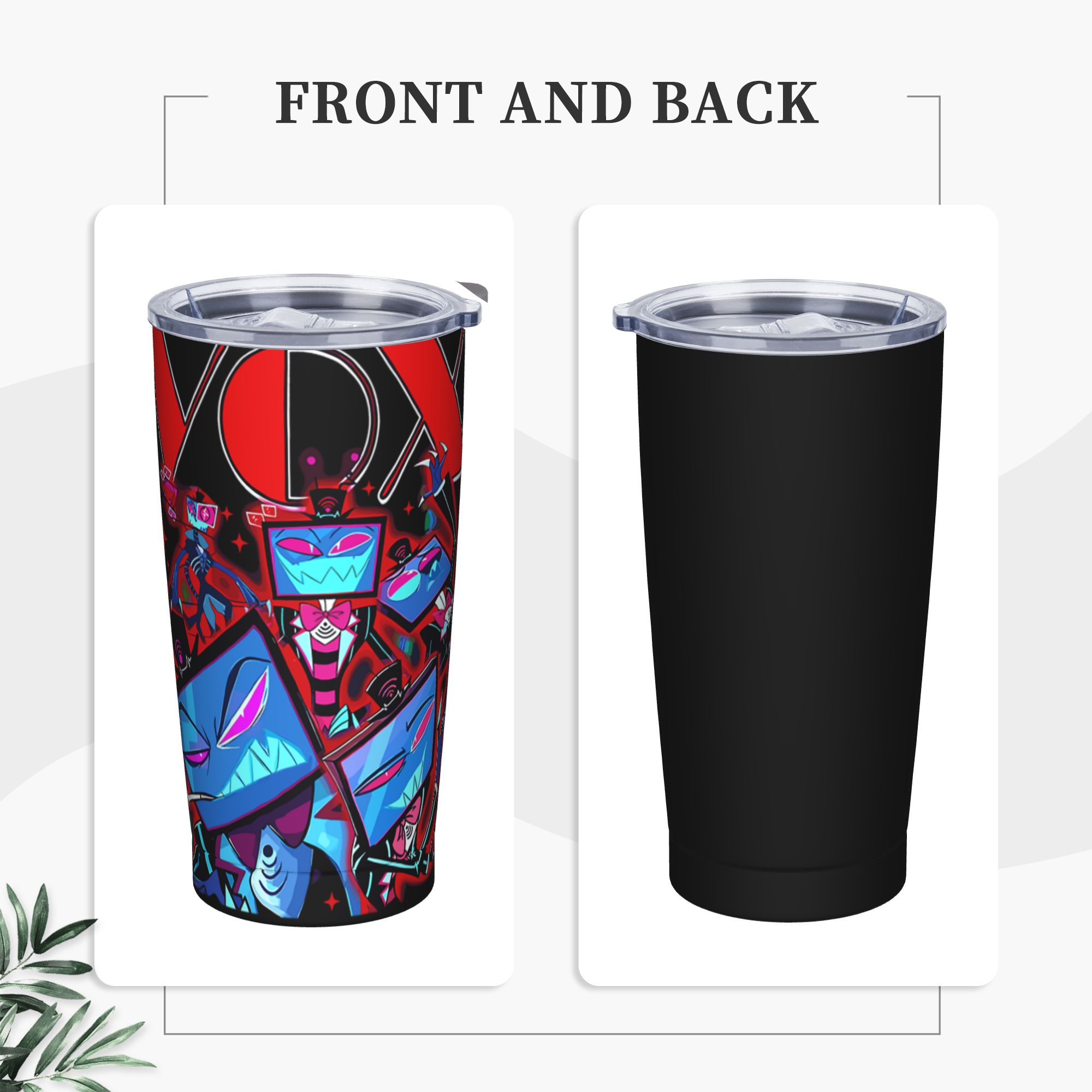 Hazbins Anime Hotel Vox Insula - Double Wall Mug ulasan dan harga