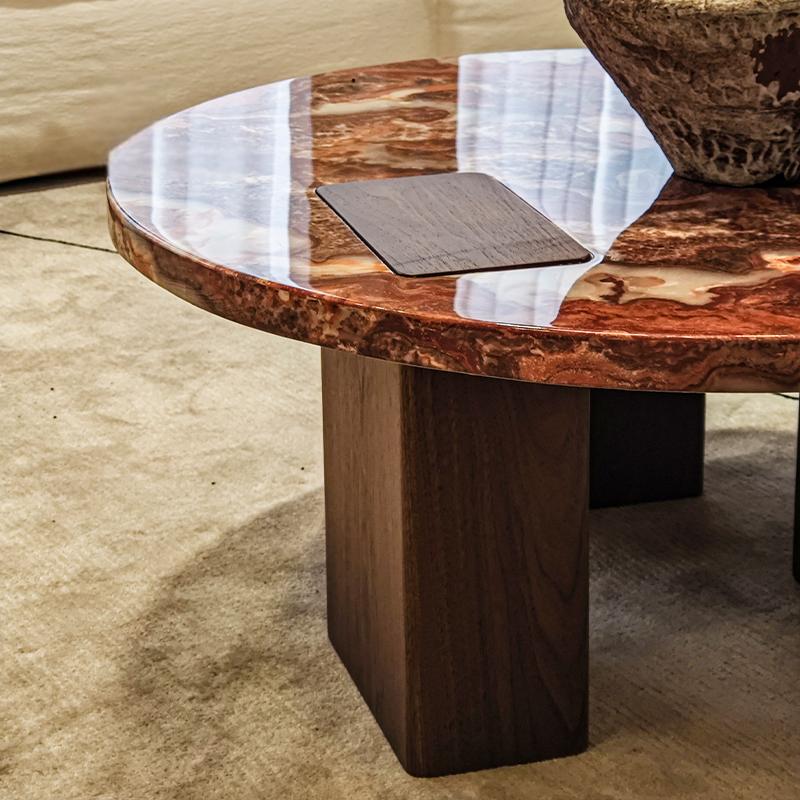 Lava Red Marble Geometric Coff - Tea And Coffee Fusion ulasan dan harga