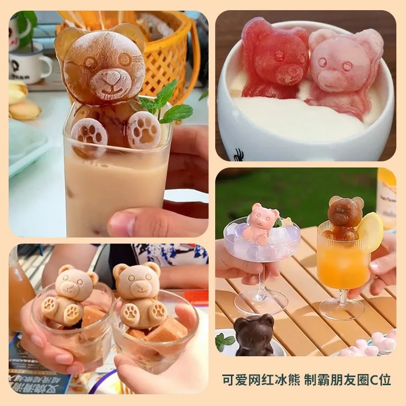 Silicone Ice Cube Mold Ice Gri - Coffee Jelly Tea ulasan dan harga