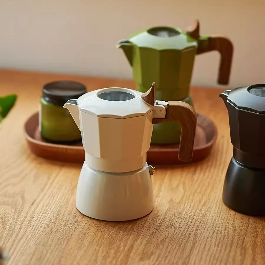 100ml Double Valve Coffee Pot  - Moka Pot Stove ulasan dan harga