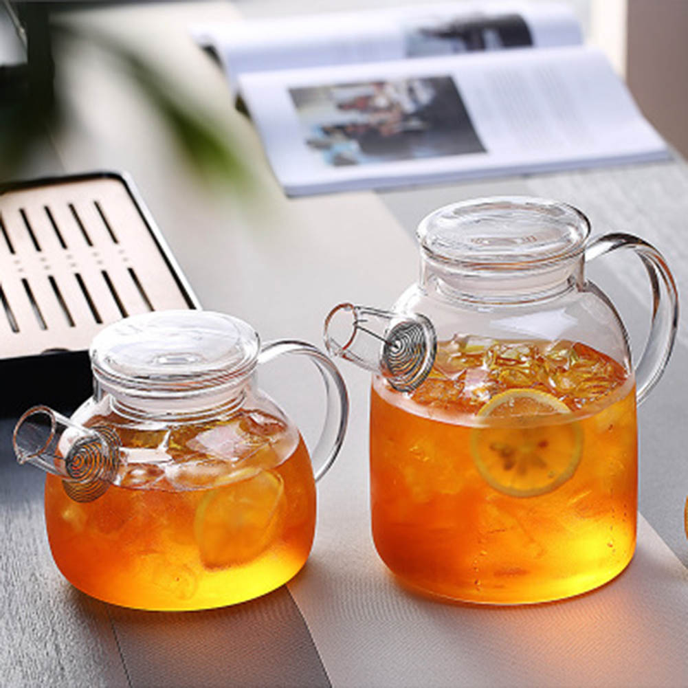 1000/1600ml Transparent Borosi - Coffee And Tea Glass ulasan dan harga