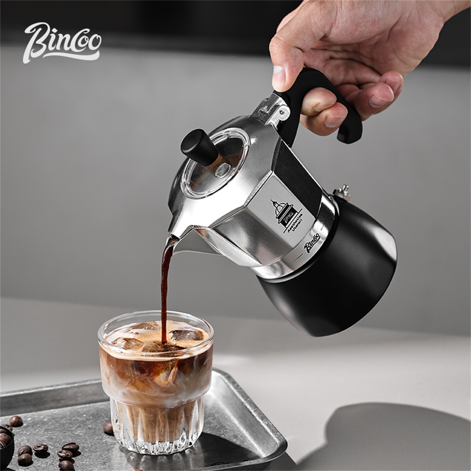 BINCOO Double Valve Moka Pot，E - Moka Pot Stove ulasan dan harga