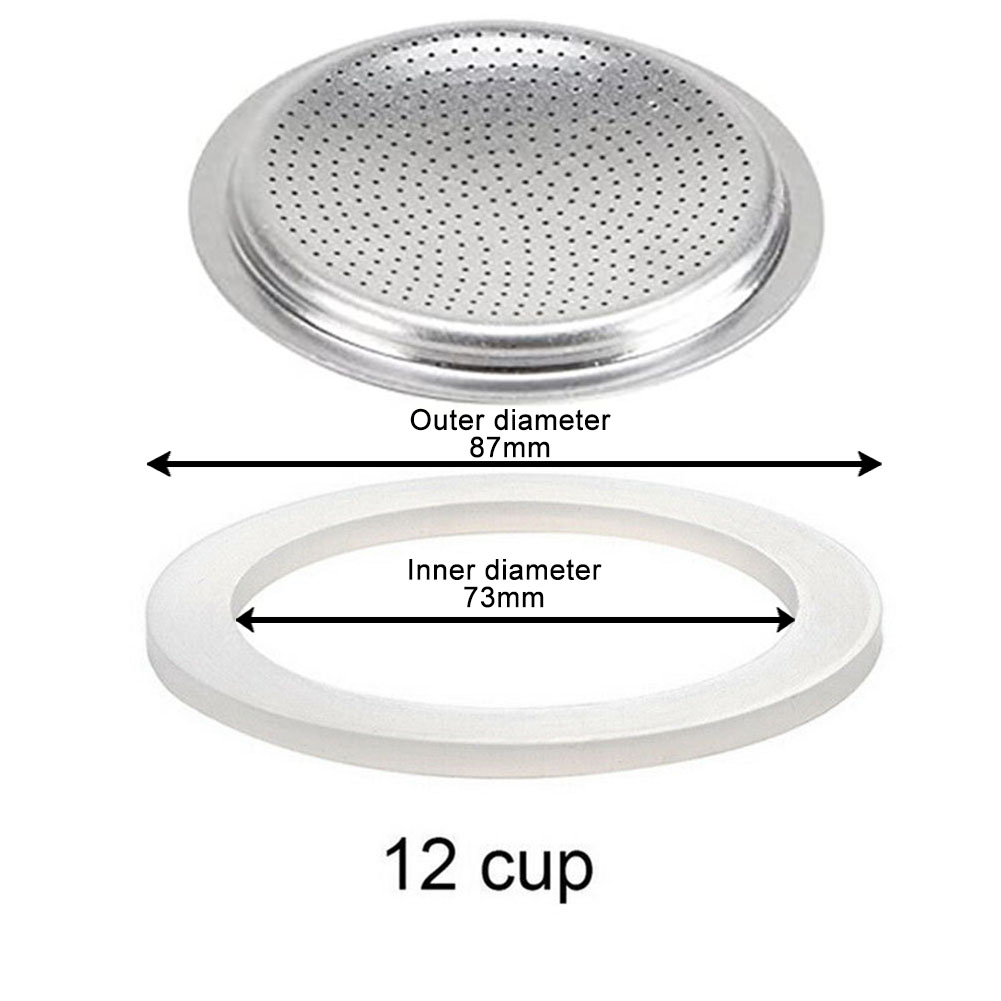 Moka Stove Pot Silicone Gasket - Moka Pot Stove ulasan dan harga
