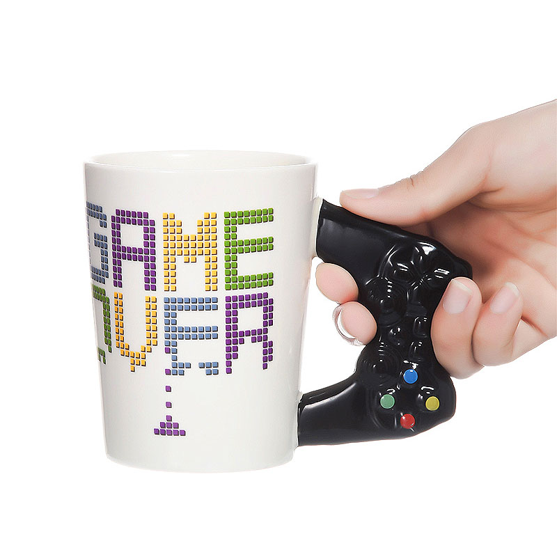 400ml Creative Game Handle Cer - Coffee Tea Game ulasan dan harga