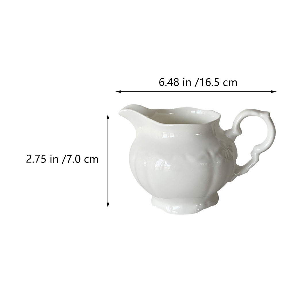 Vintage Ceramic Milk Jug Large - Coffee Tea Creamer ulasan dan harga