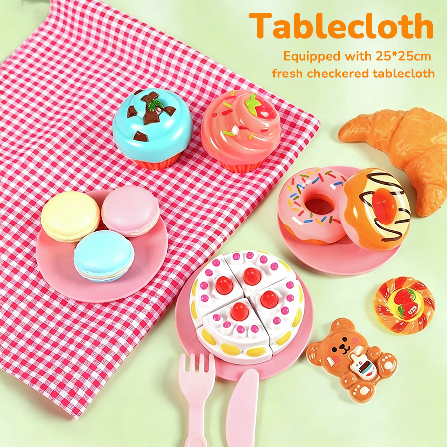 Girl Pretend Play Picnic Baske - Coffee Tea Gift Basket ulasan dan harga