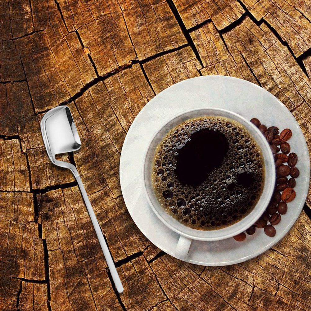 4Pcs Stylish Stainless Steel C - Coffee Jelly Tea ulasan dan harga
