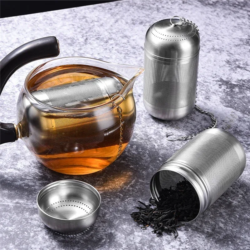 Tea Strainer Stainless Steel T - Coffee Tea Leaf ulasan dan harga