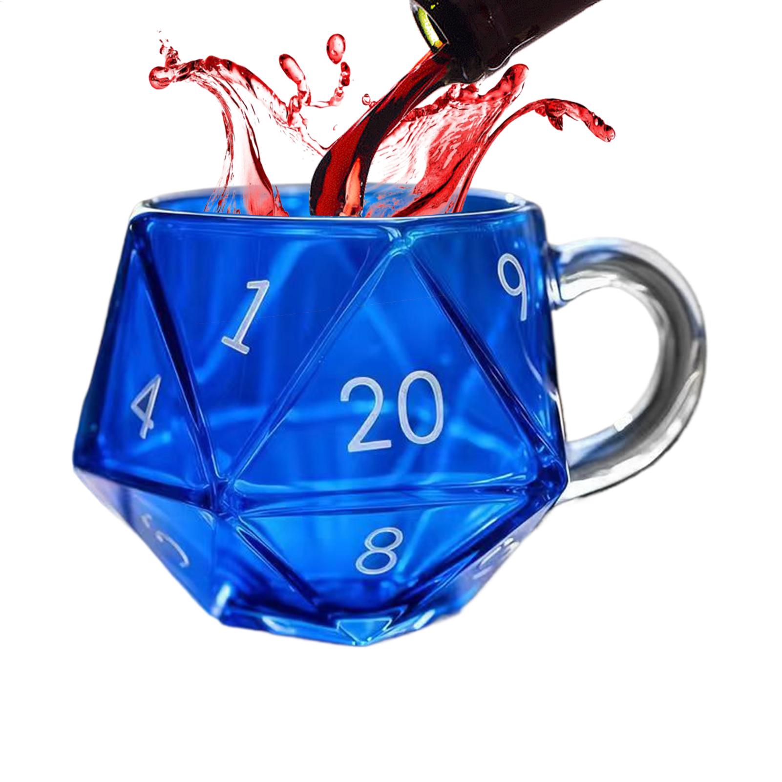 Tea Mug Polyhedral Dice Water  - Coffee Tea Game ulasan dan harga