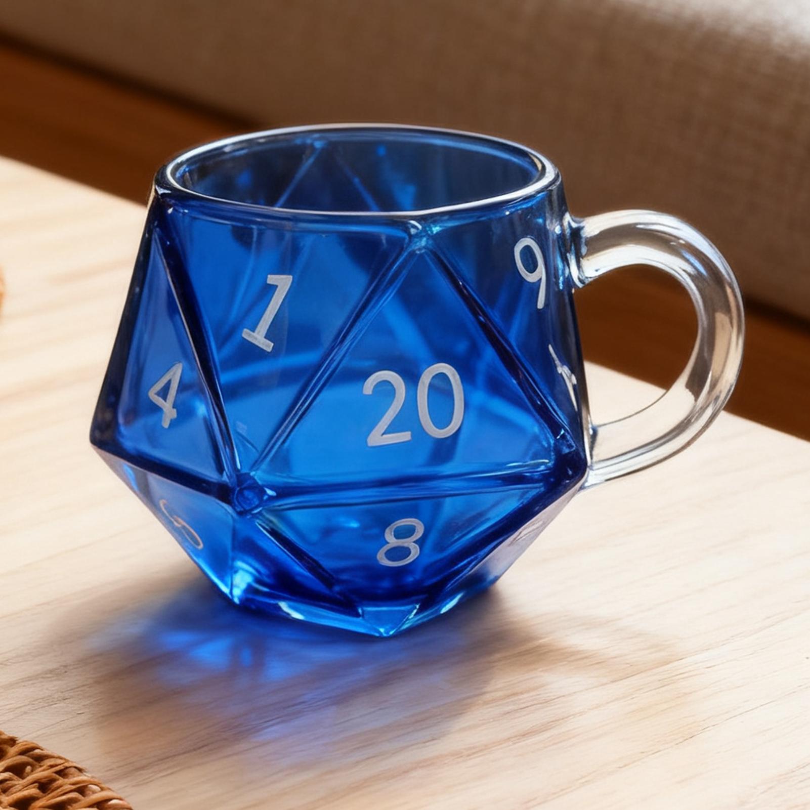 Tea Mug Polyhedral Dice Water  - Coffee Tea Game ulasan dan harga