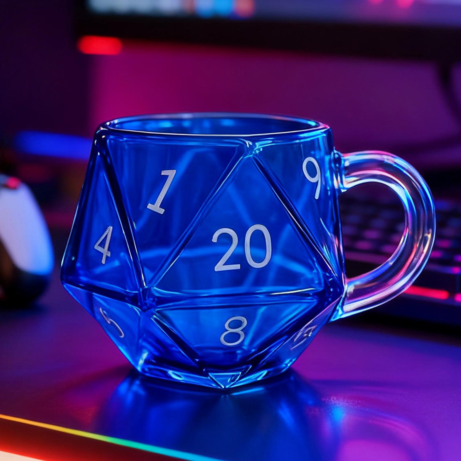 Tea Mug Polyhedral Dice Water  - Coffee Tea Game ulasan dan harga