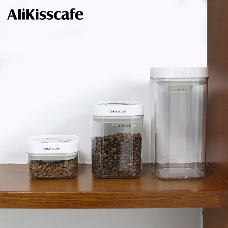 AliKisscafe Coffee Bean Storag - Coffee Tea Bean ulasan dan harga