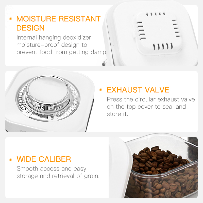 AliKisscafe Coffee Bean Storag - Coffee Tea Bean ulasan dan harga
