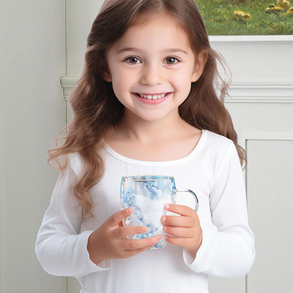 Double Walled Glass Mugs Cryst - Tea And Coffee Fusion ulasan dan harga