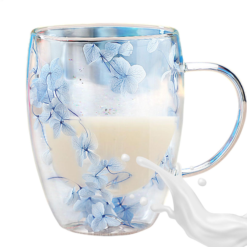 Double Walled Glass Mugs Cryst - Tea And Coffee Fusion ulasan dan harga