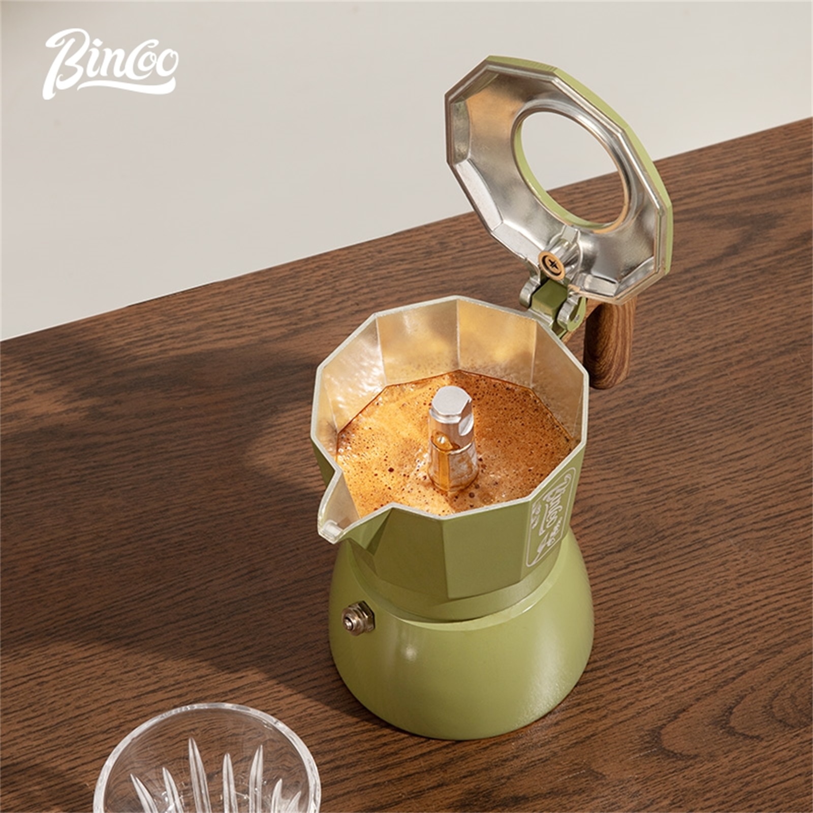 Bincoo Premium Moka Pot Set 6  - Moka Pot Stove ulasan dan harga