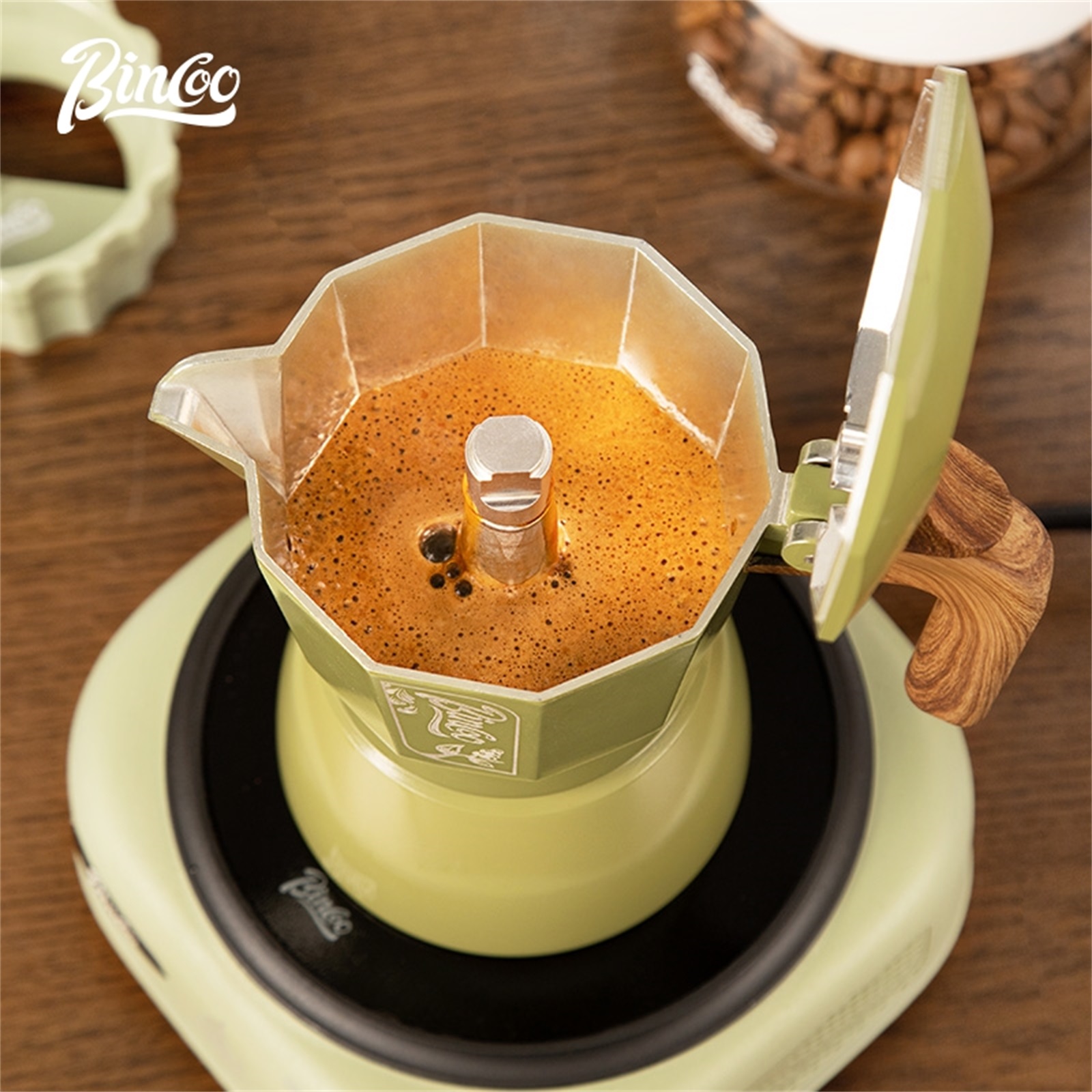 Bincoo Premium Moka Pot Set 6  - Moka Pot Stove ulasan dan harga